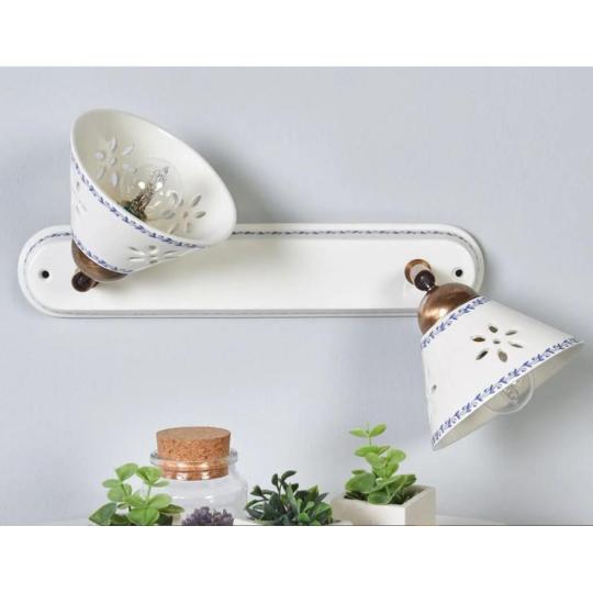 dupla izzos mediterran mennyezeti lampa spot allithato keramia festett klasszikus elegans romantikus kek konyha mennyezeti vilagitas rusztikus vintage lampak haloszoba nappali alacsony belmagassag letisztult.jpg